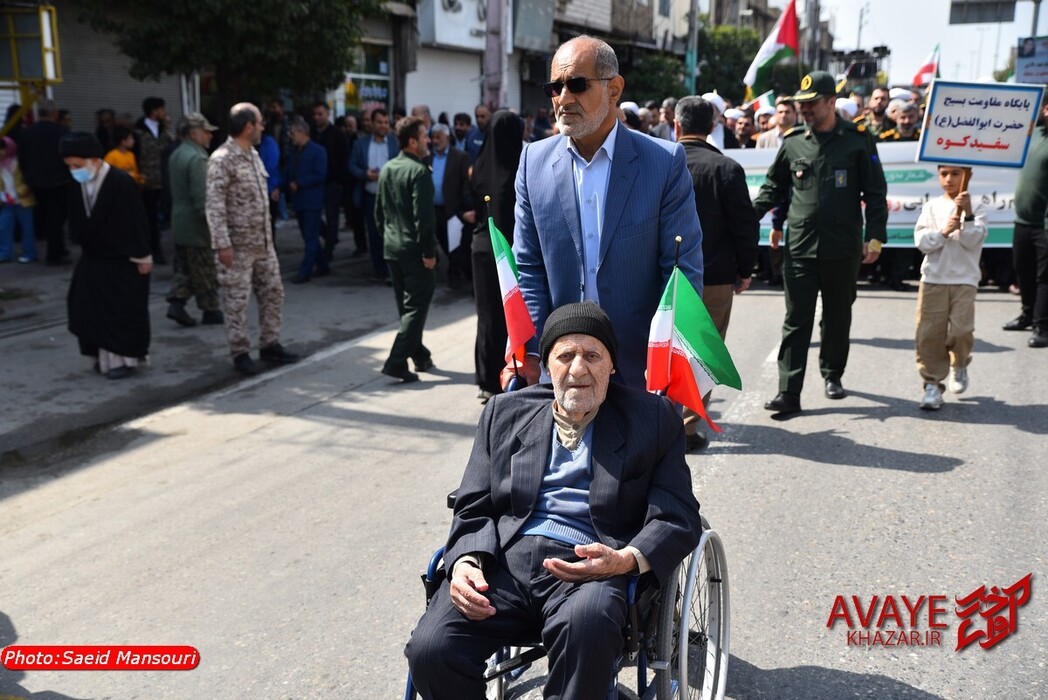 راهپیمایی روز قدس 1404 نکا
