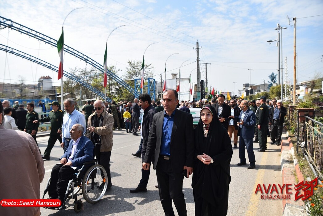 راهپیمایی روز قدس 1404 نکا