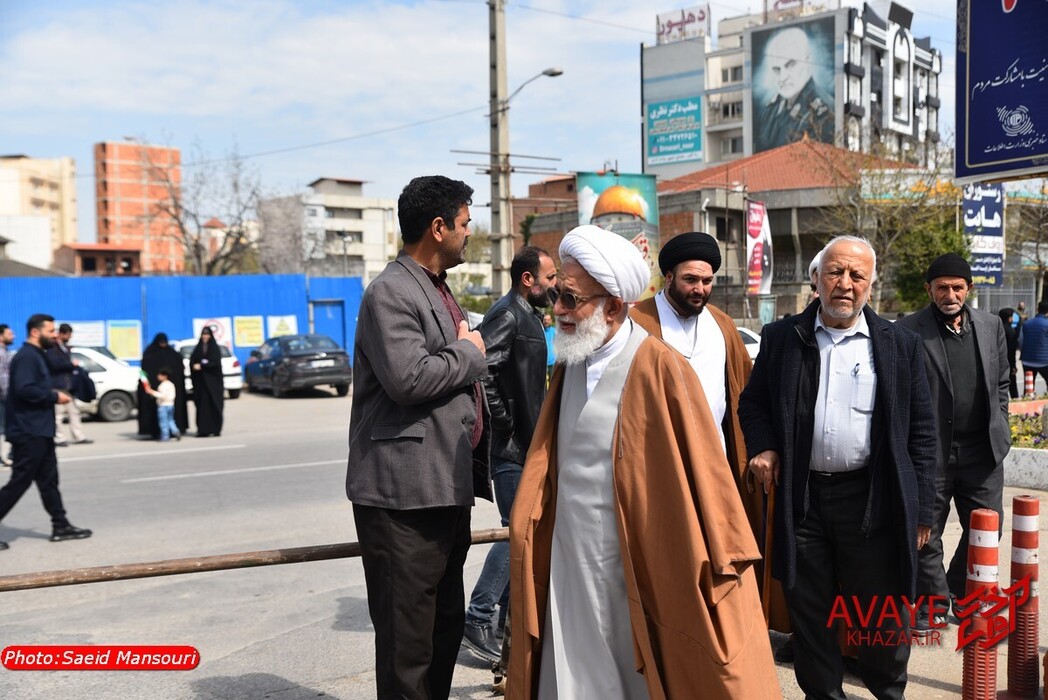 راهپیمایی روز قدس 1404 نکا