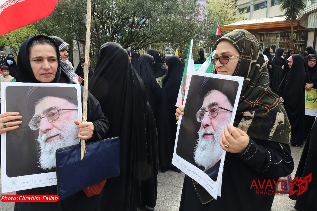 راهپیمایی روز قدس ۱۴۰۴ در ساری