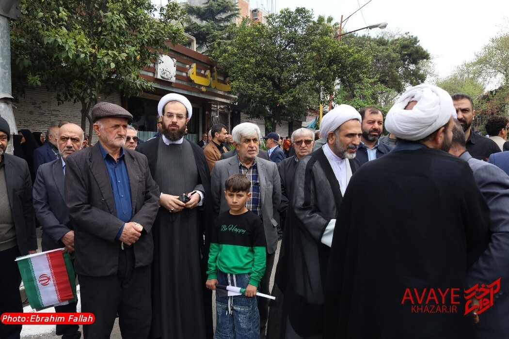 راهپیمایی روز قدس ۱۴۰۴ در ساری