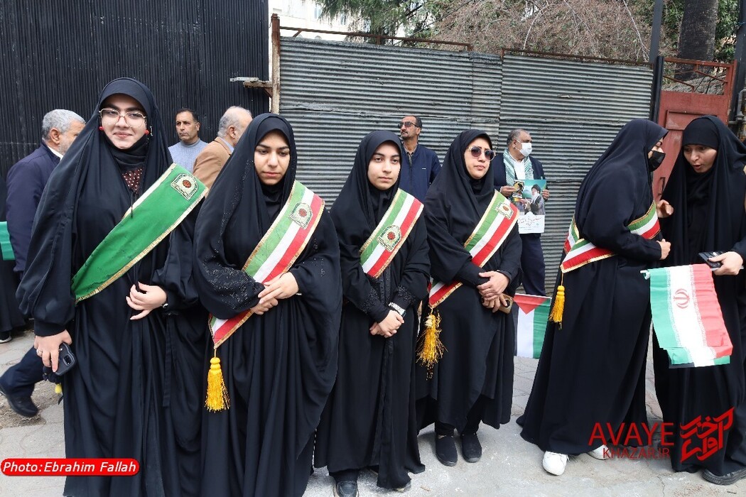 راهپیمایی روز قدس ۱۴۰۴ در ساری