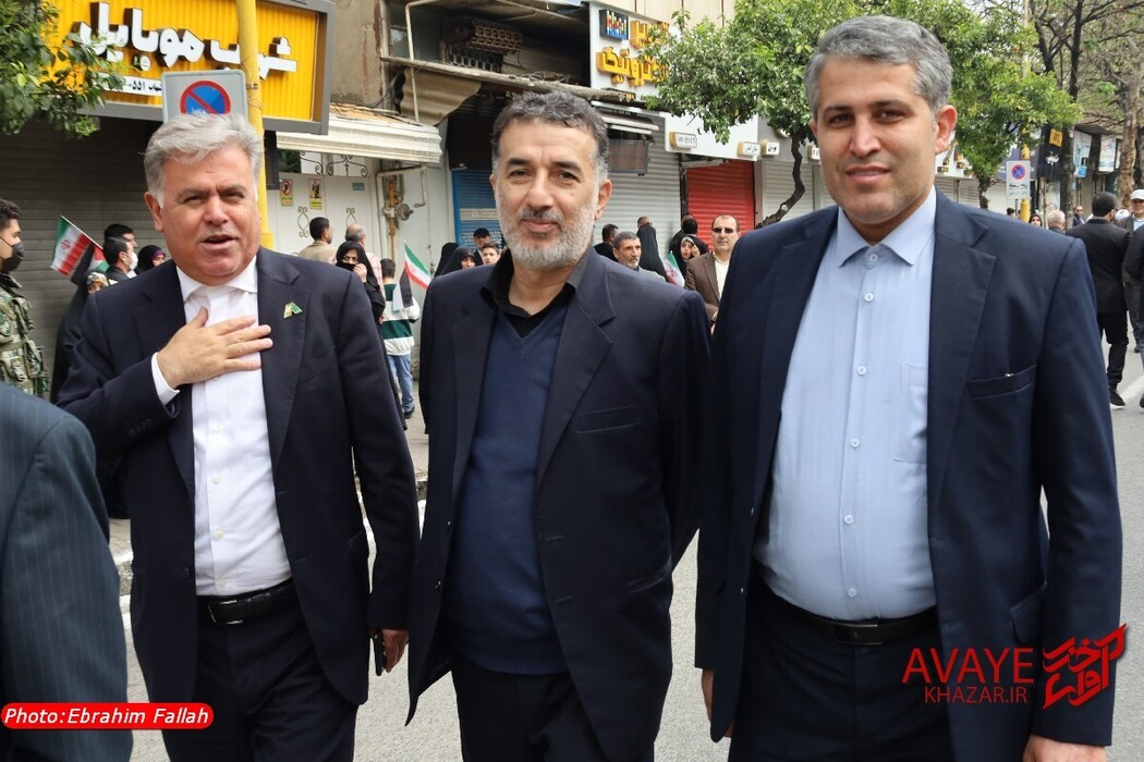 راهپیمایی روز قدس ۱۴۰۴ در ساری