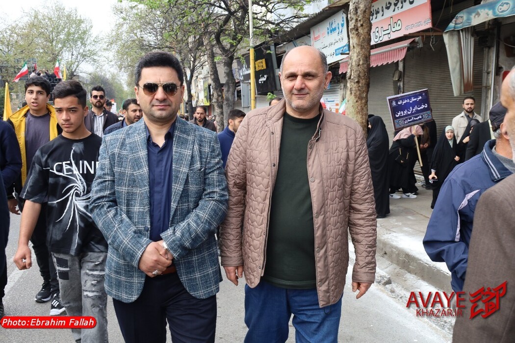 راهپیمایی روز قدس ۱۴۰۴ در ساری
