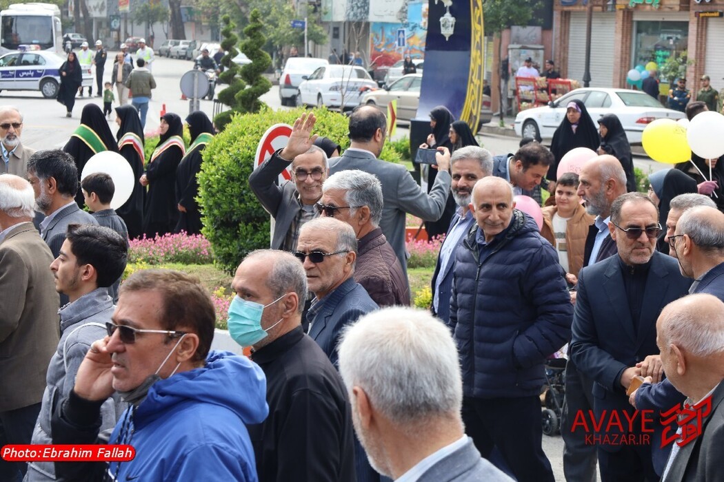 راهپیمایی روز قدس ۱۴۰۴ در ساری