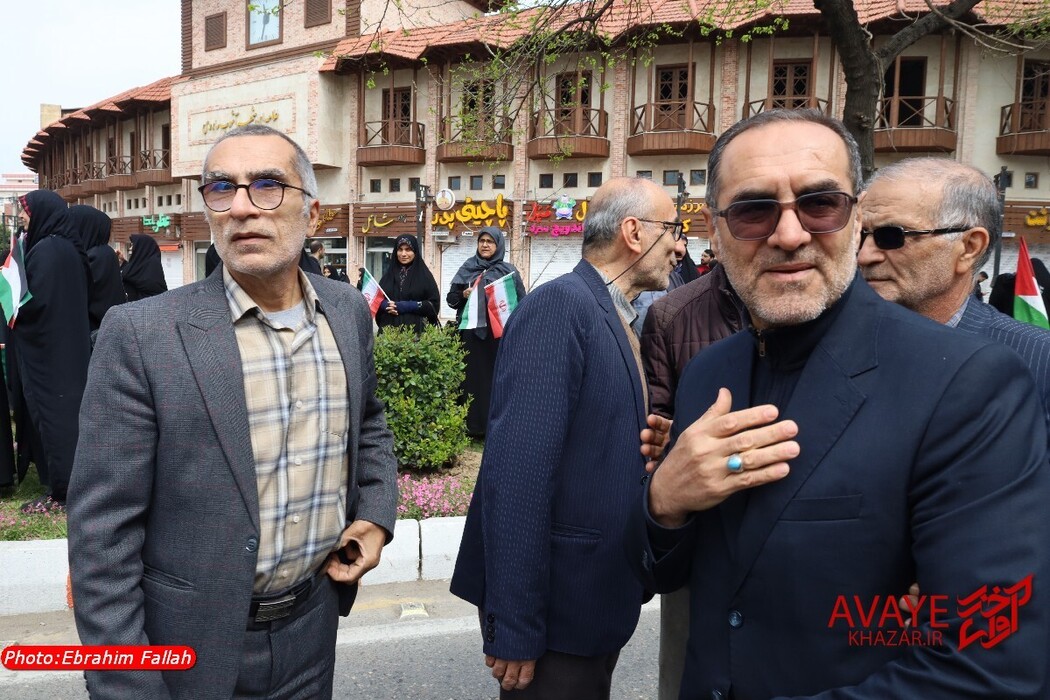 راهپیمایی روز قدس ۱۴۰۴ در ساری
