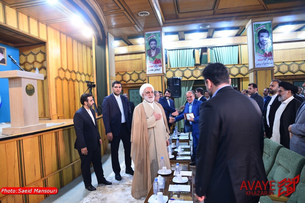دیدار رئیس قوه قضاییه با قضات و کارکنان دستگاه قضایی مازندران